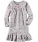 Carters Girls Fleece Gowns 377g127