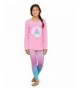 Justice Mermaid Initial Pajama Set