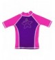 grUVywear Protective Rashguard Rhinestone Purple