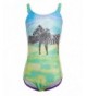 BELLOO Girls Swimsuit Shoulder Swimwear