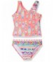 Freestyle Shoulder Feather Tankini Swimsuit