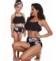 SHOOYING Bikini Swimsuits Matching Swimwear