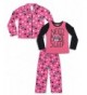 Girls Piece Pajama Set Print