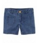 Carters Girls Denim Front Shorts