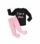 MyFav Letter Pajama Cotton Sleepwear