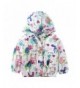 LittleSpring Little Girls Hoodies Print