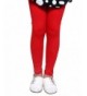 Indistar Girls Super Cotton Leggings_Red