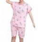 Hupohoi Summer Pajama Cartoon Sleepwear