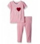 Kickee Pants Sleeve Applique Pajama