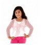 SHU SHI Girls Knitted Bolero Shrug