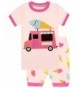 Elowel Shorts Pajamas Cotton Toddler 10Y