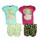 dollhouse Girls 4 Piece Graphic Short