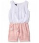 Amy Byer Girls Stripe Romper