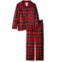 Komar Kids Holiday Button Flannel