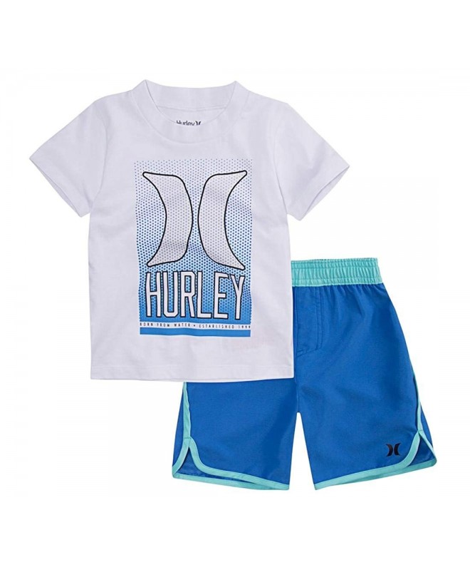 Hurley Toddler Ombre Graphic Shorts