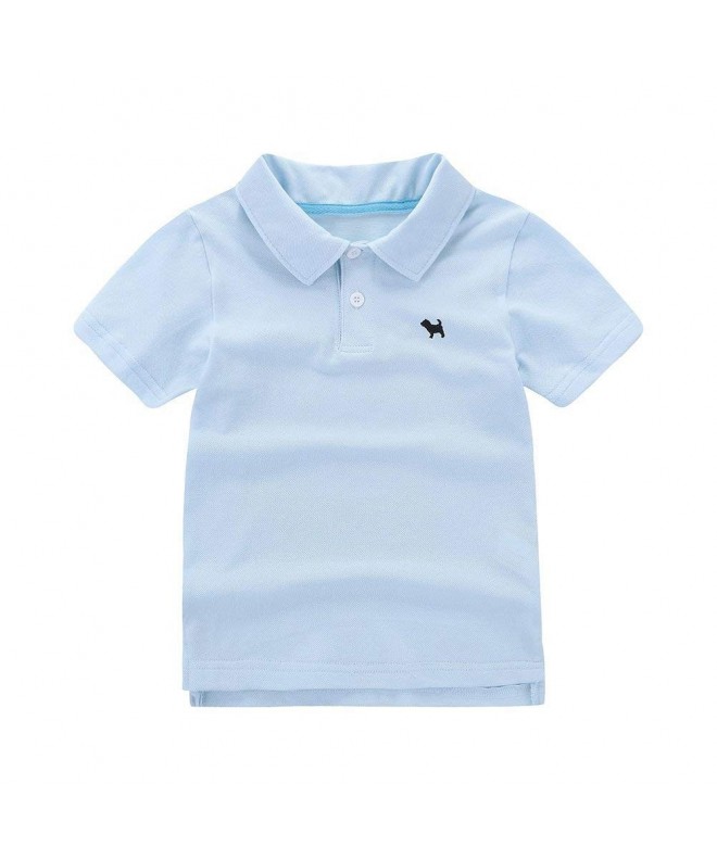 Motecity Fashion Turndown Embroidery Polo Shirt