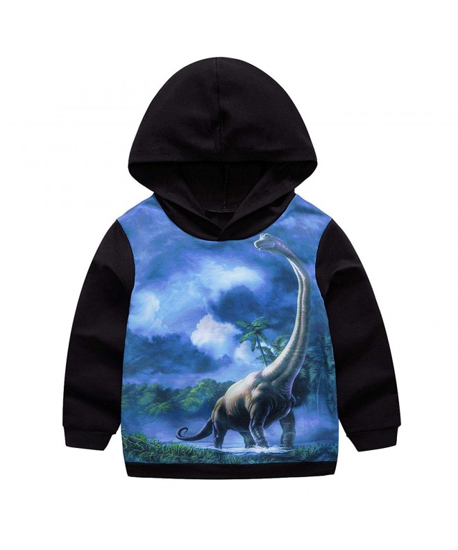 Garsumiss Toddler Hoodie Dinosaur Sweatshirt