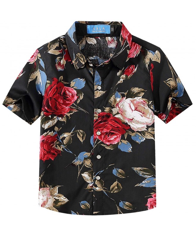 SSLR Casual Sleeve Floral Button