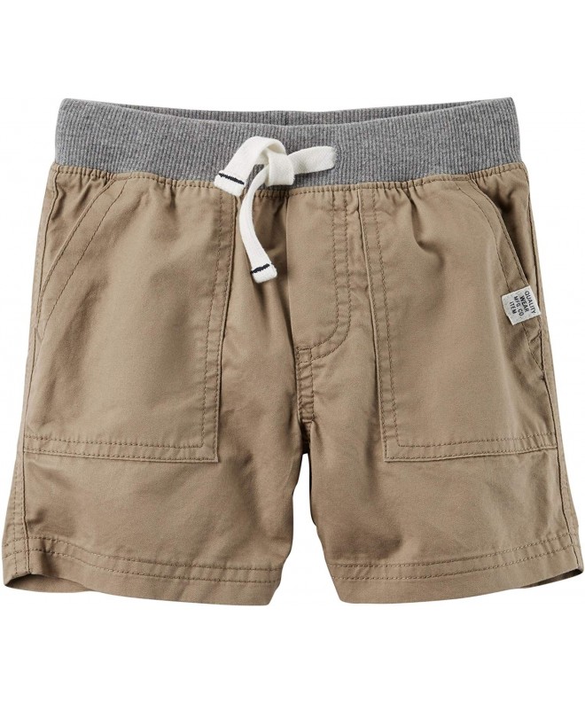 Carters Little Pull Twill Shorts