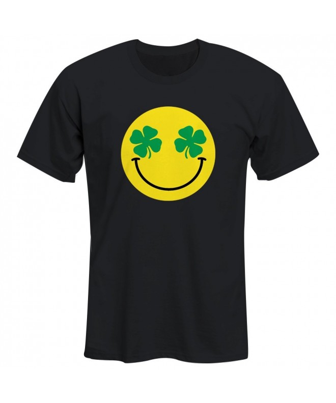 Emoji Smiley Clover Graphic Tshirt
